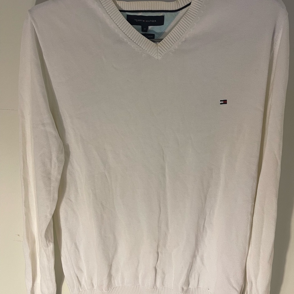 Tommy Hilfiger White Sweater